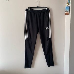Adidas Black and White Tiro 21 Track Pants